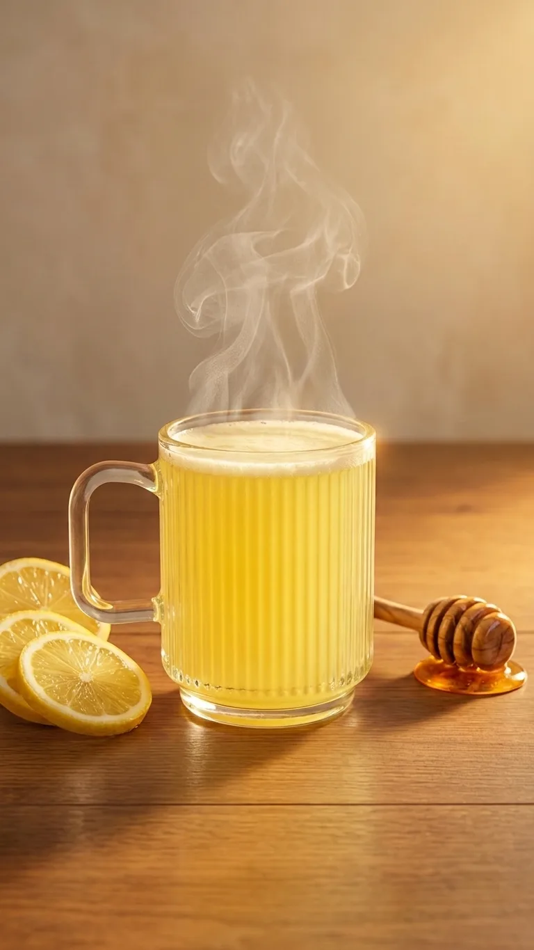 Steamed Honey Lemonade